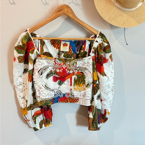 Anthropologie Farm Rio Forest Birds size Small - Picture 8 of 15